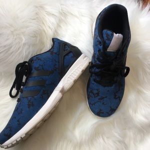 ZX Flux Adidas floral print sneakers